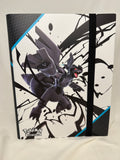 Pokemon Scarlet & Violet Black Bolt 396 card binder with elastic strap