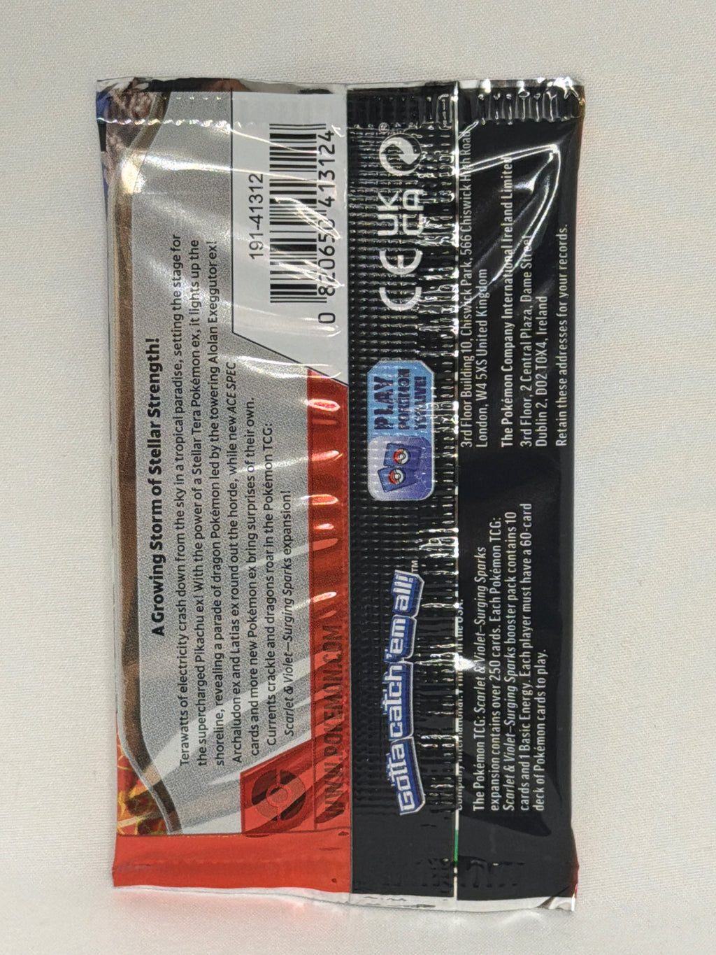 Pokemon TCG Surging Sparks Booster Pack