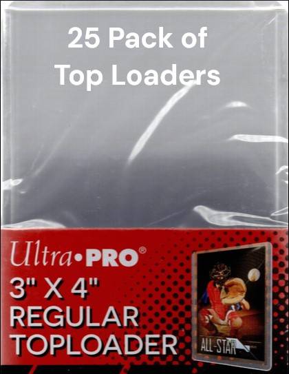 Ultra pro top loader 25 pack