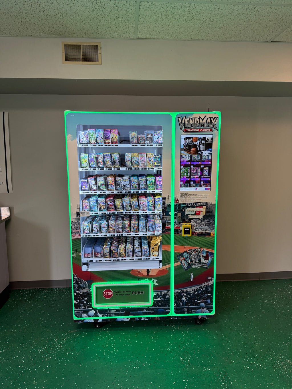 VendMax Pokémon vending machine photo