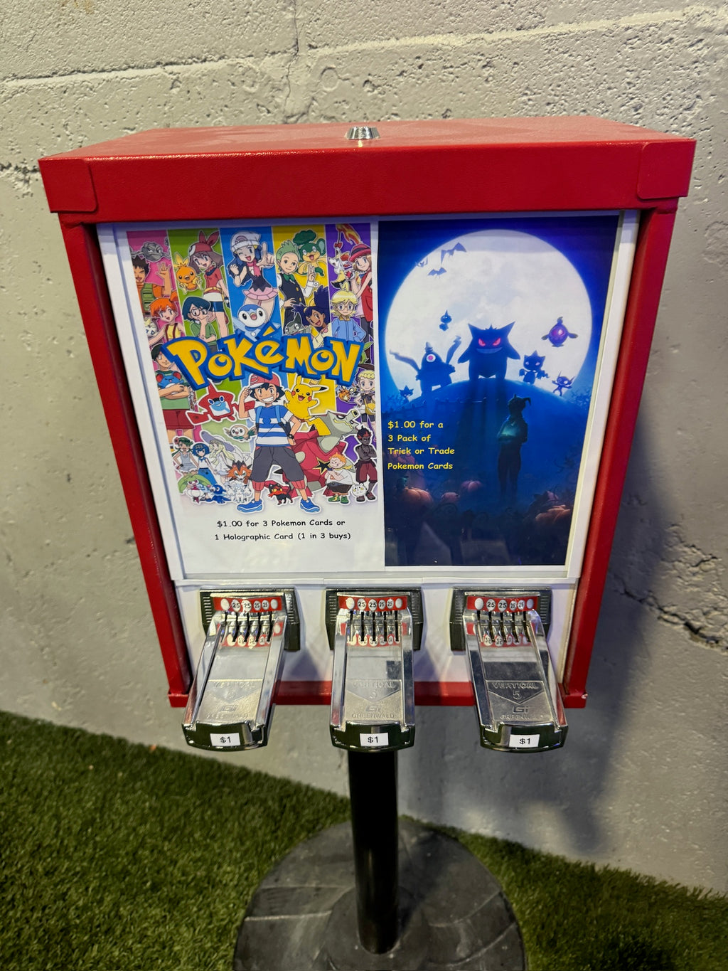 VendMax Pokémon vending machine photo