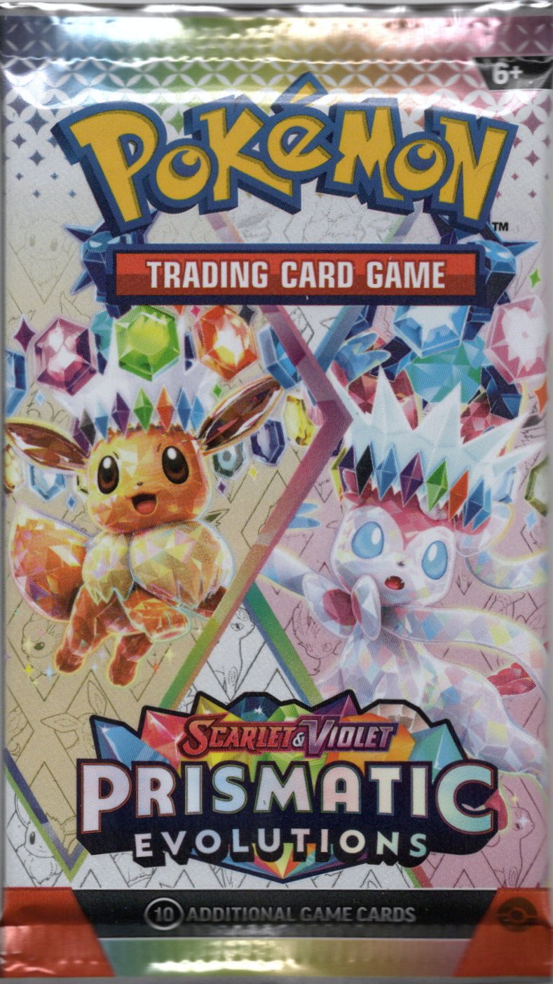 Pokemon TCG Prismatic Evolutions Booster Pack