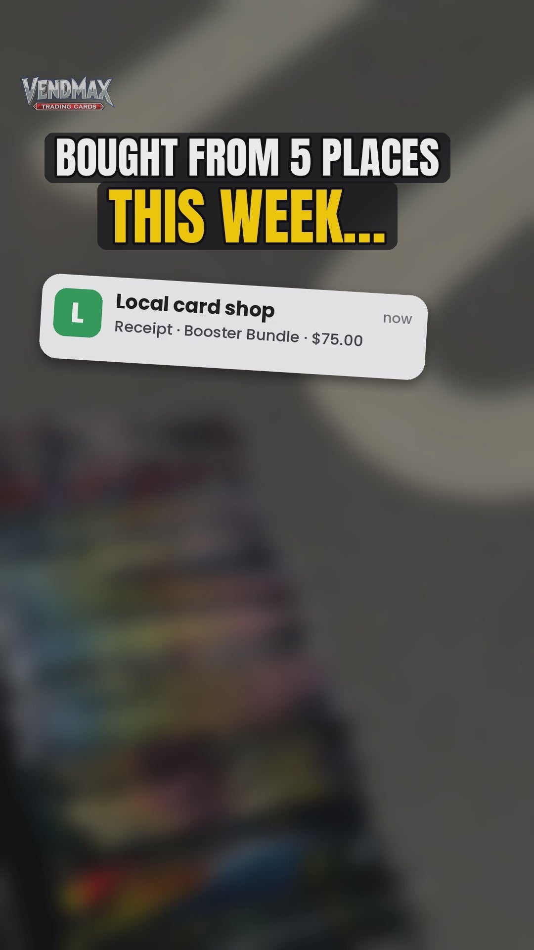 TCG Purchase Tracker teaser video